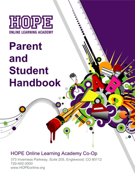 Parent and Student Handbook