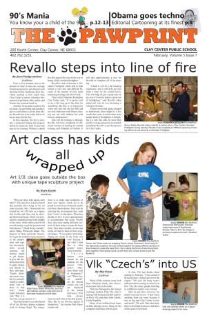 Revallo Steps Into Line of Fire