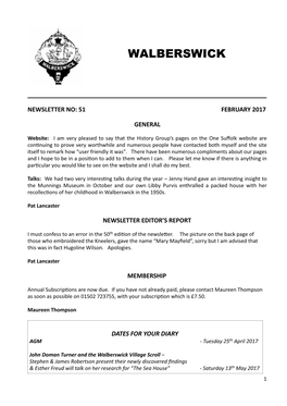 HISTORY GROUP NEWSLETTER FEBRUARY 2017.Pages