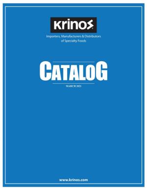 Krinos Product Catalog MARCH2021.Pdf