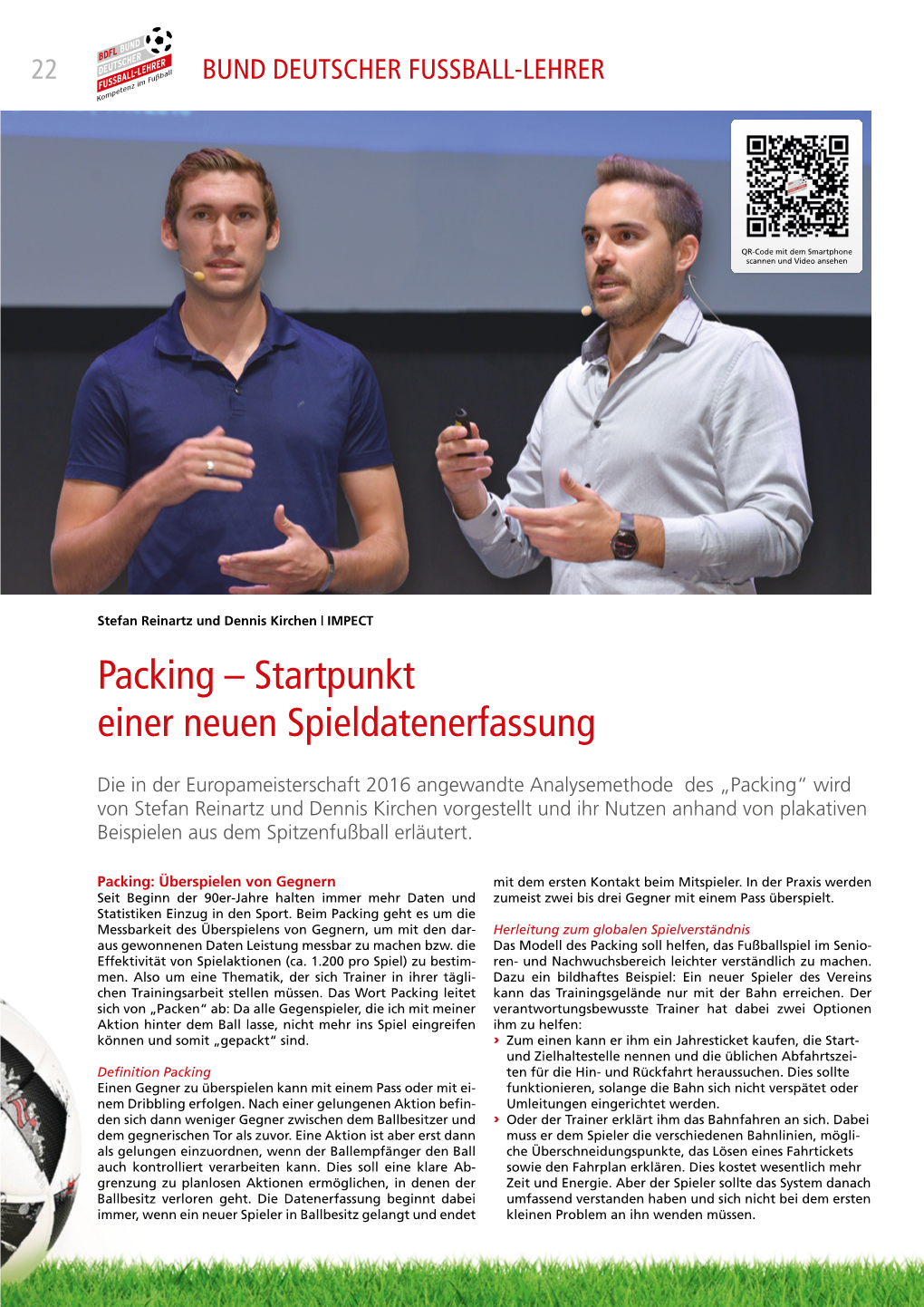 Packing – Startpunkt Einer Neuen Spieldatenerfassung