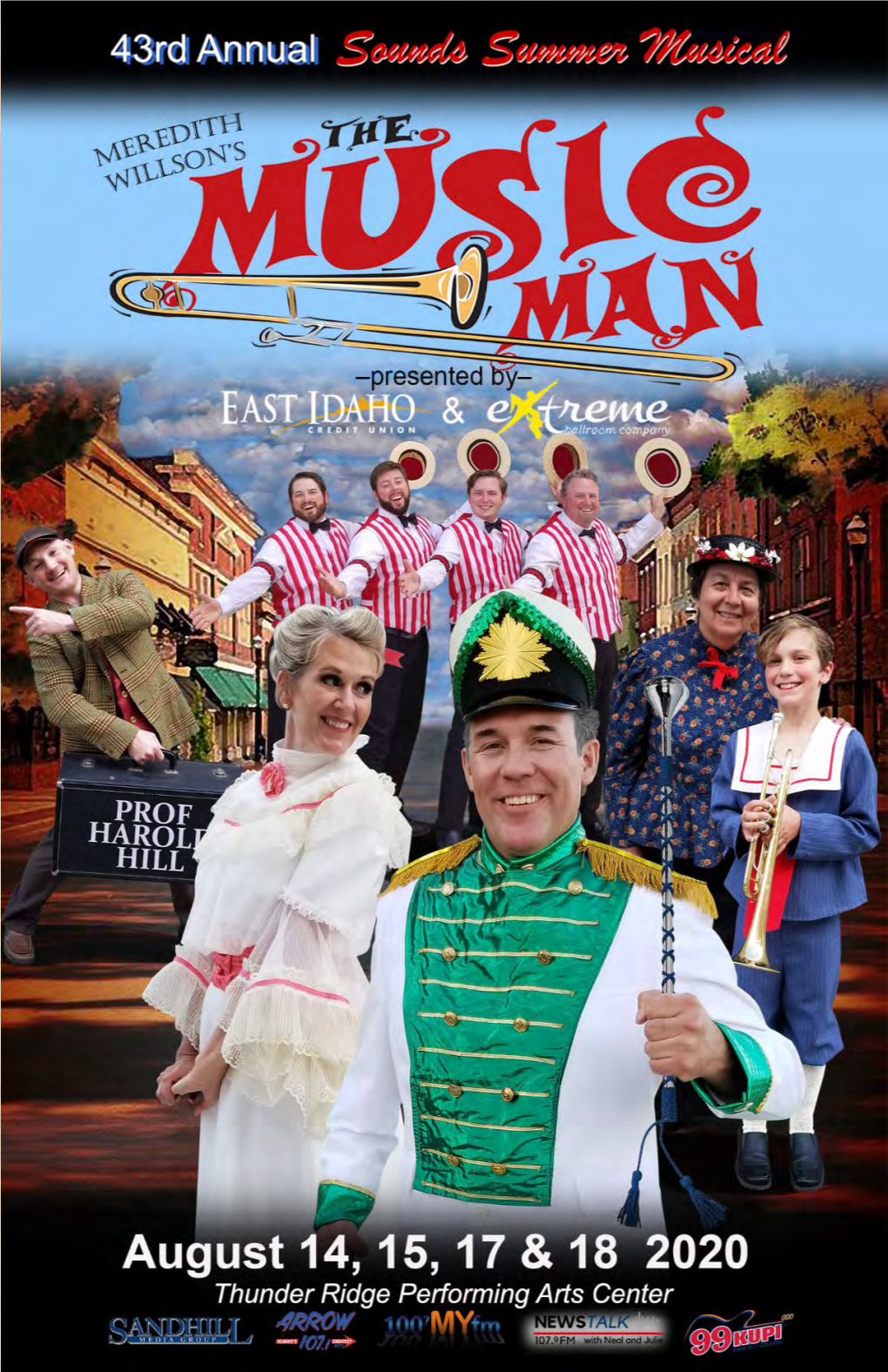 The Music Man 2020 Playbill