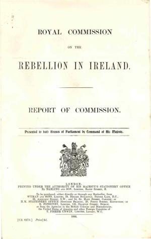 Royal Commission on the Rebellion in Ireland 1916