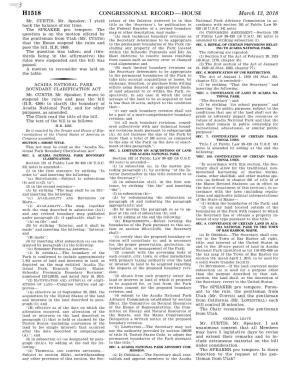 Congressional Record—House H1518
