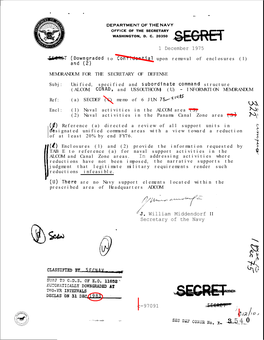 Unified, Specified and Subordinate Command Structure