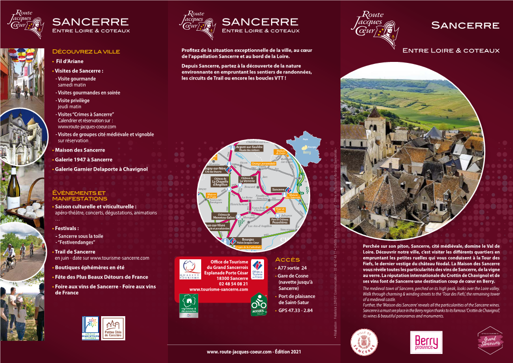 SANCERRE SANCERRE Sancerre Entre Loire & Coteaux Entre Loire & Coteaux