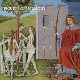FIGURES of HARMONY Songs of Codex Chantilly C