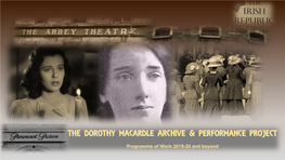 Dorothy Macardle Project