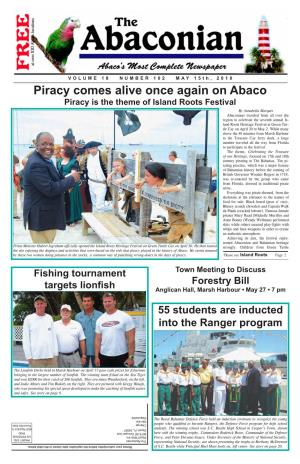 Piracy Comes Alive Once Again on Abaco