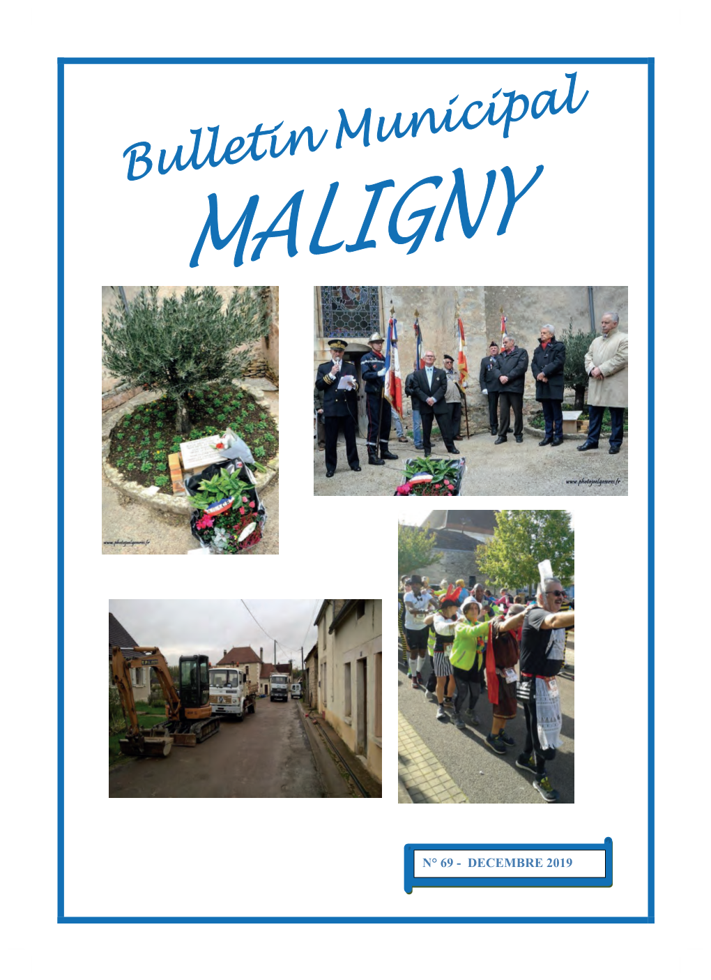 Bulletin Municipal De Maligny Décembre 2019