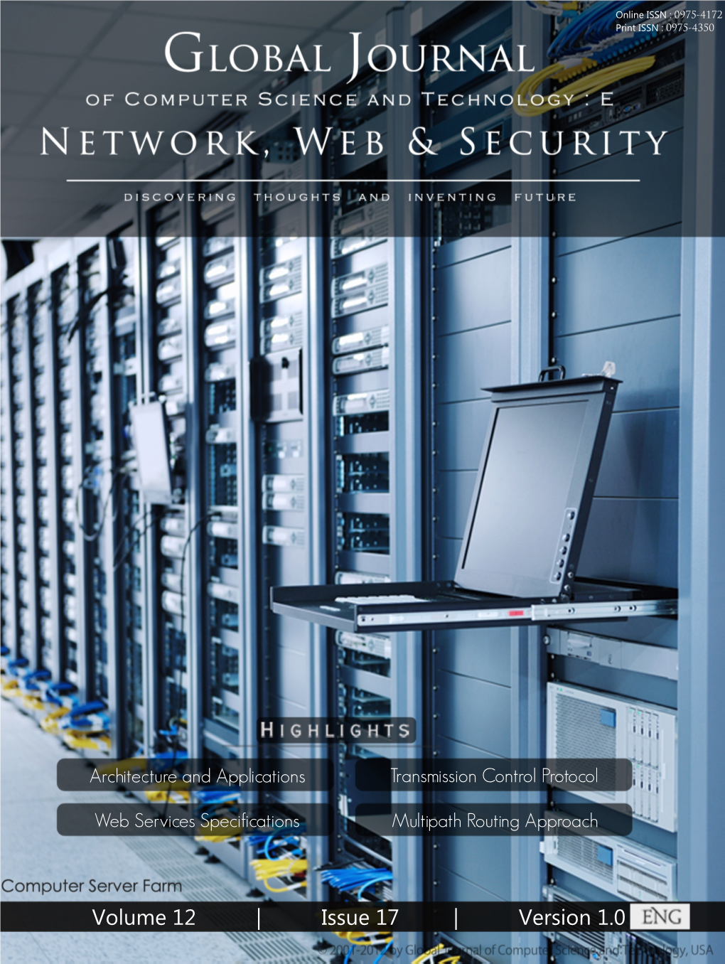 Global Journal of Computer Science and Technology: E Network, Web & Security