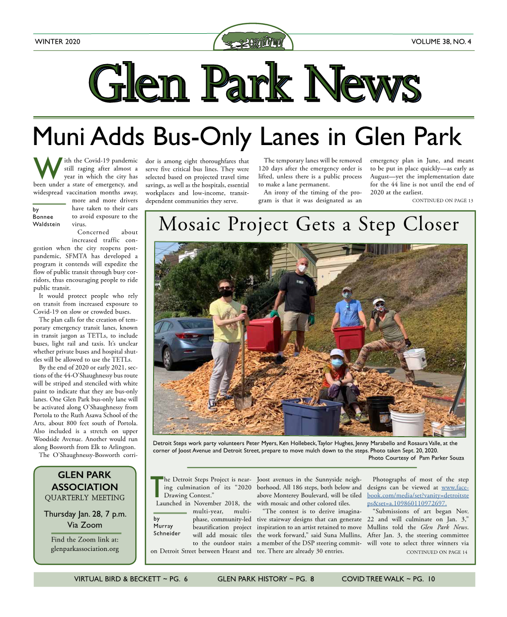 Glen Park News Winter 2020