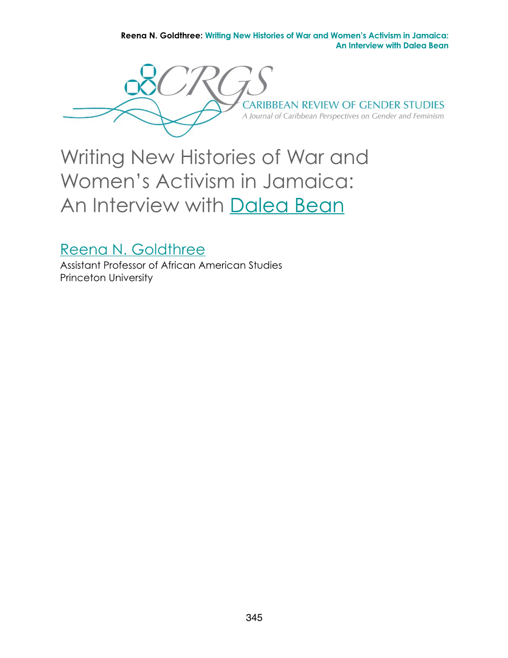 Writing New Histories of War and Women's