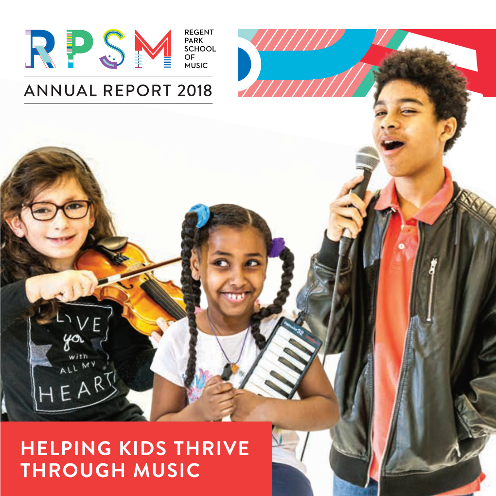 Helping Kids Thrive Through Music