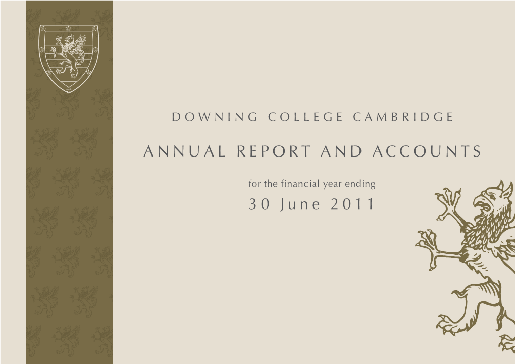 ANNUAL REPORT and ACCOUNTS 30 June 2011