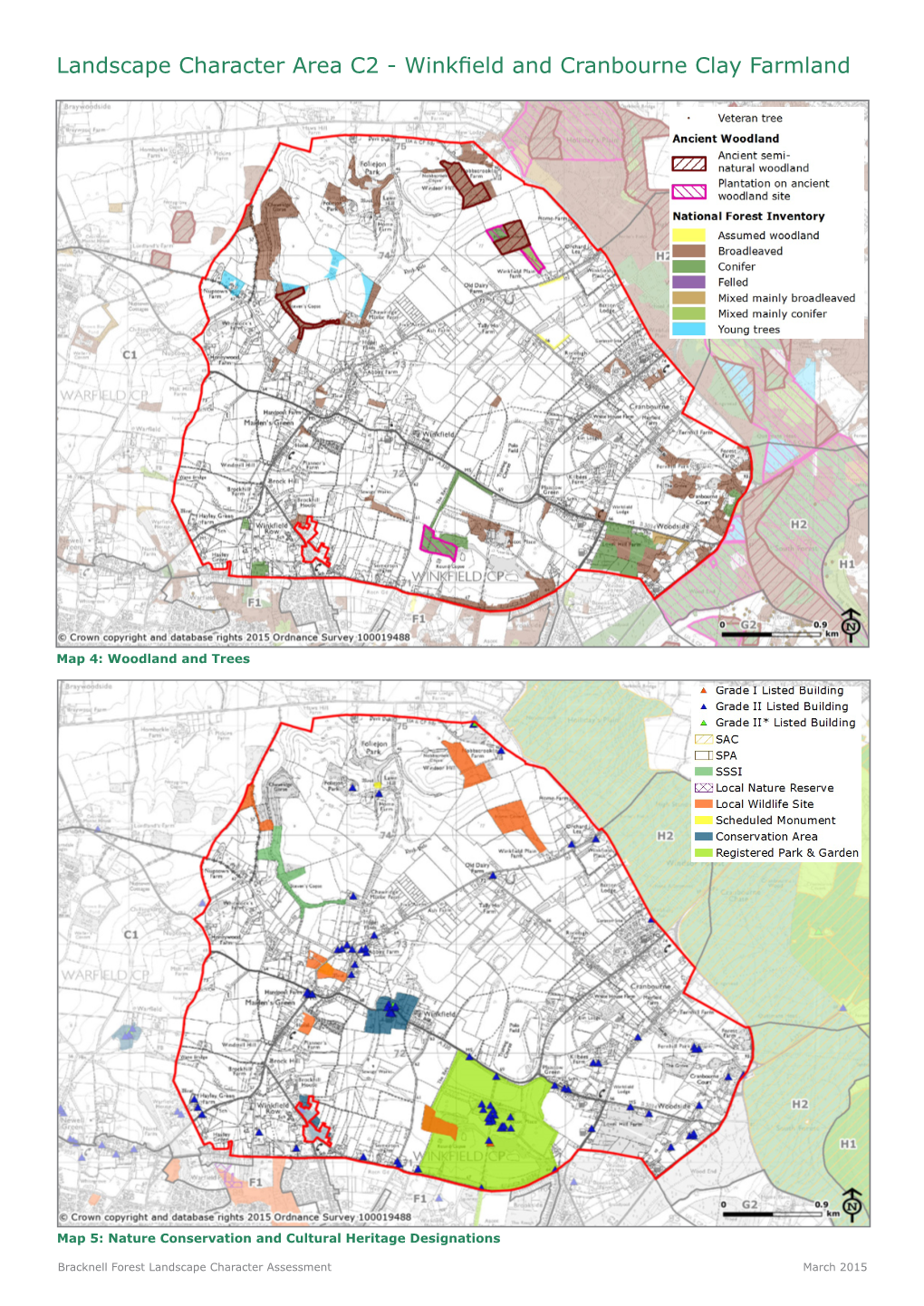 Landscape Character Area C2 - Winkfield and Cranbourne Clay Farmland