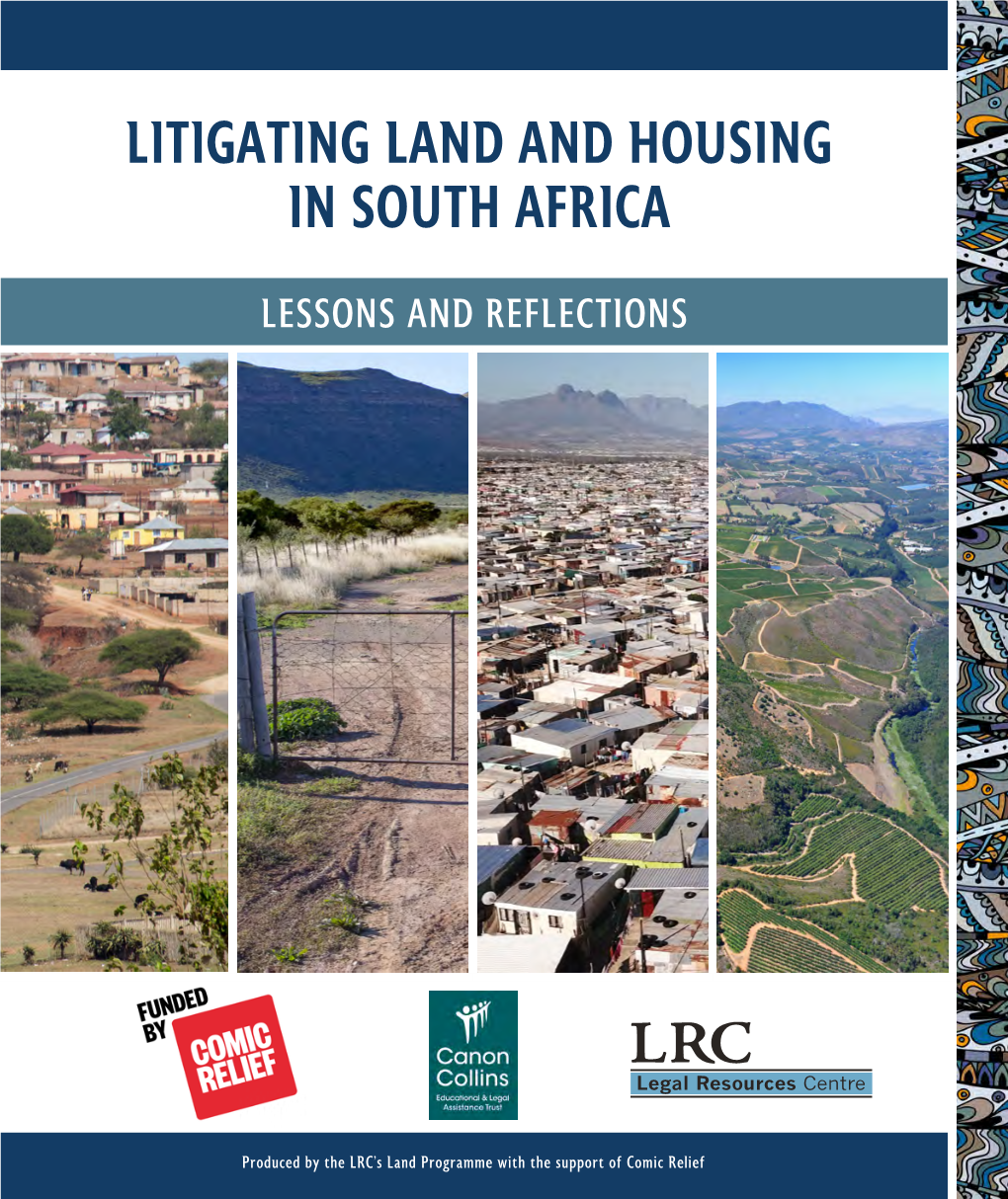 Litigating Land and Housing in South Africa