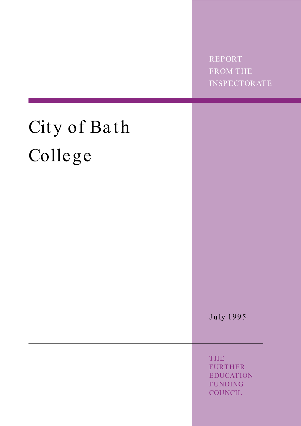 City of Bath College