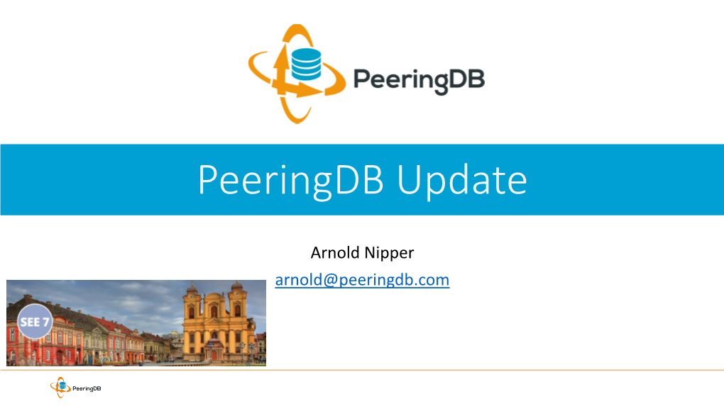 Peeringdb Update