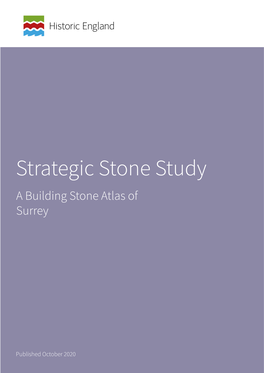 A Building Stone Atlas of Surrey