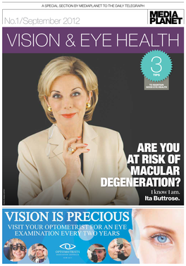 ARE YOU at RISK of MACULAR DEGENERATION? I Know I Am