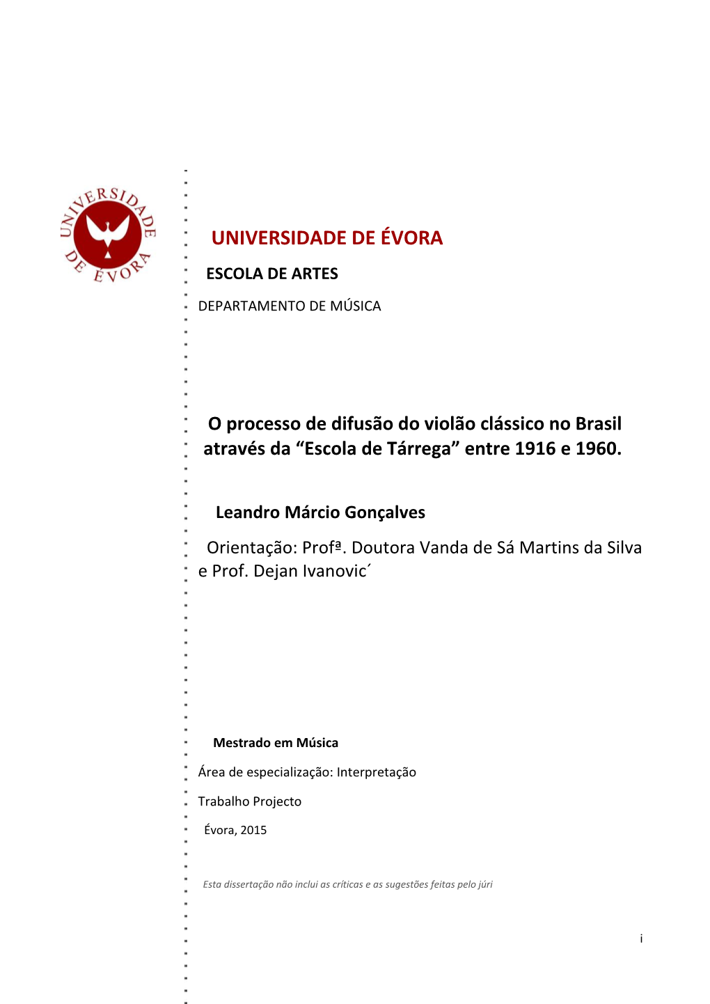 Universidade De Évora