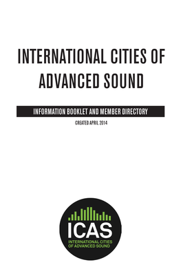 International Cities of Advanced Sound