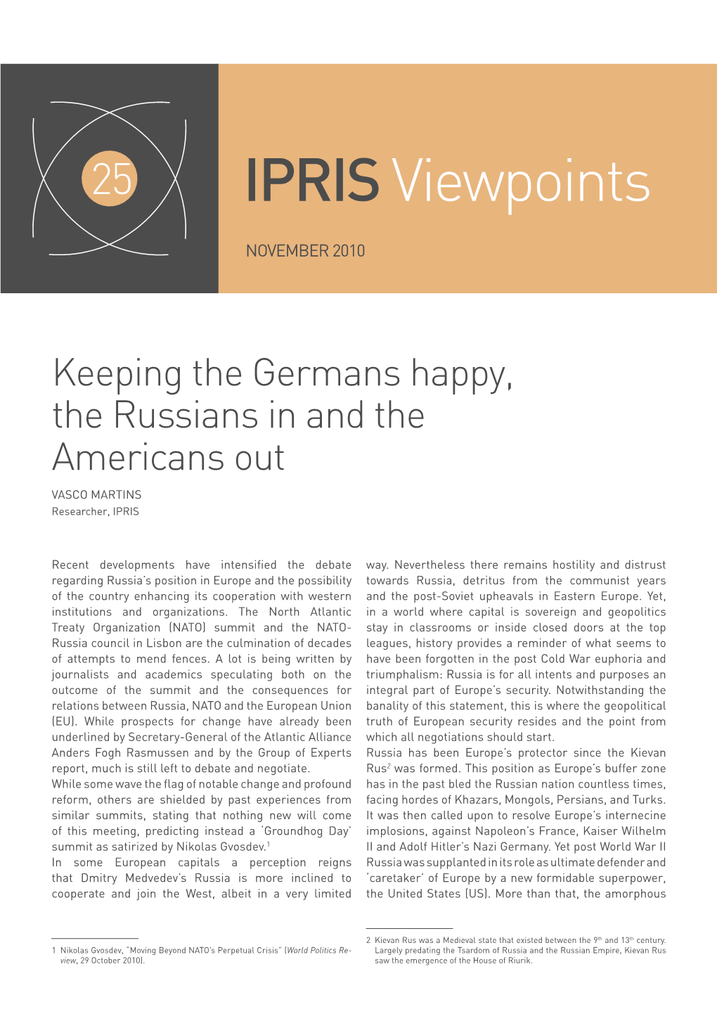 IPRIS Viewpoints