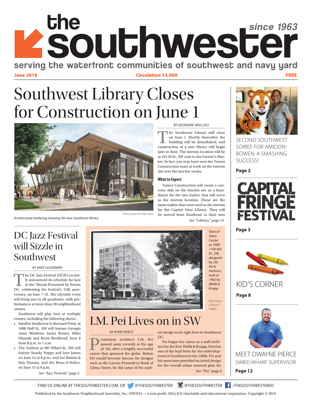 Southwest Library Closes for Construction on June 1 by GEORGINE WALLACE