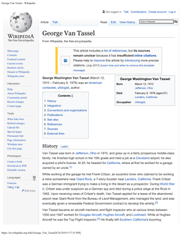 George Van Tassel - Wikipedia