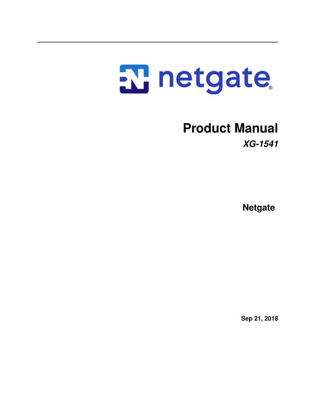 XG-1541 Netgate