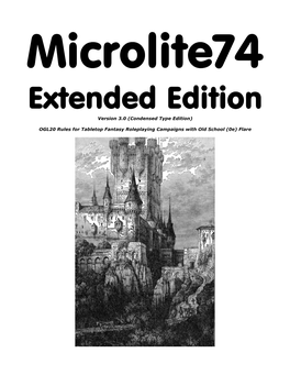 Extended Edition Version 3.0 (Condensed Type Edition)
