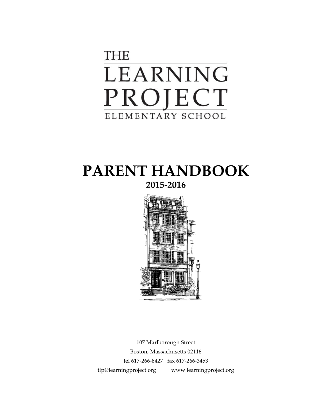 Parent Handbook 2012-2013