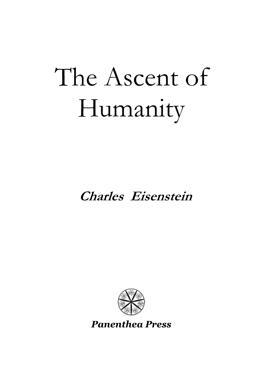The Ascent of Humanity.Pdf