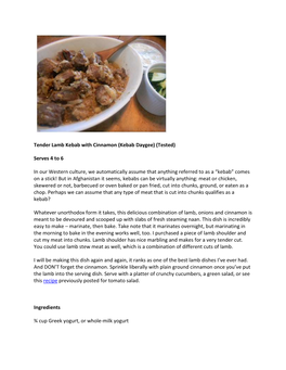 Recipes & Cuisine [PDF]