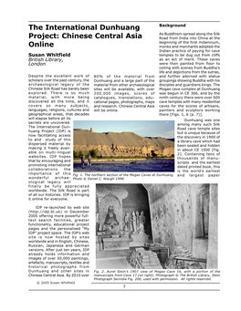 The International Dunhuang Project