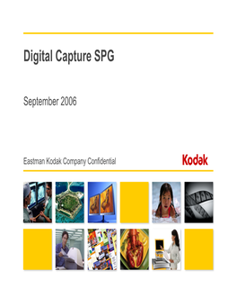 Digital Capture SPG