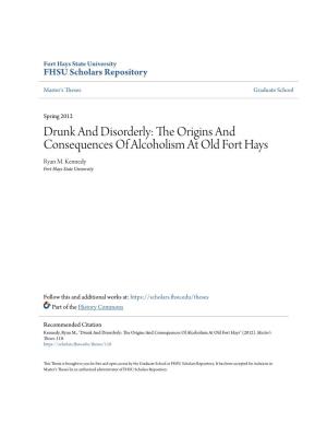 Drunk and Disorderly: the Origins and Consequences of Alcoholism at Old Fort Hays Ryan M