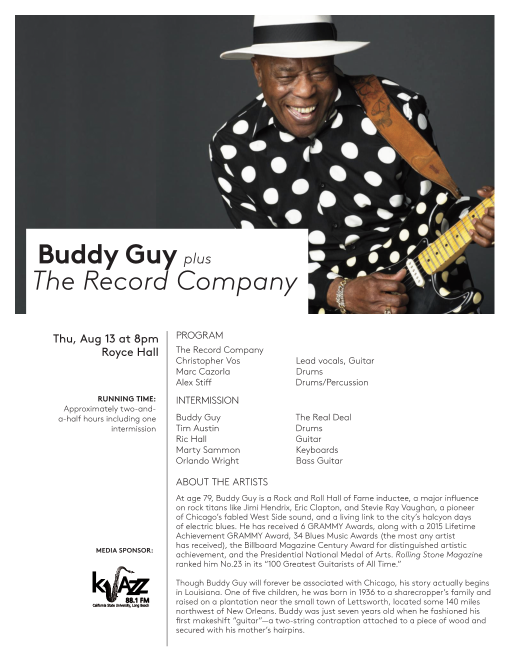 Buddy Guy Plus the Record Company