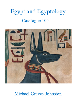 Egypt and Egyptology