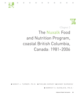 The Nuxalk Food and Nutrition Program, Coastal British Columbia, Canada: 1981--2006
