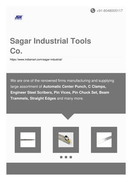 Sagar Industrial Tools Co