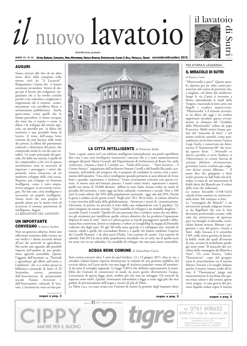 Giornale Il Lavatoio