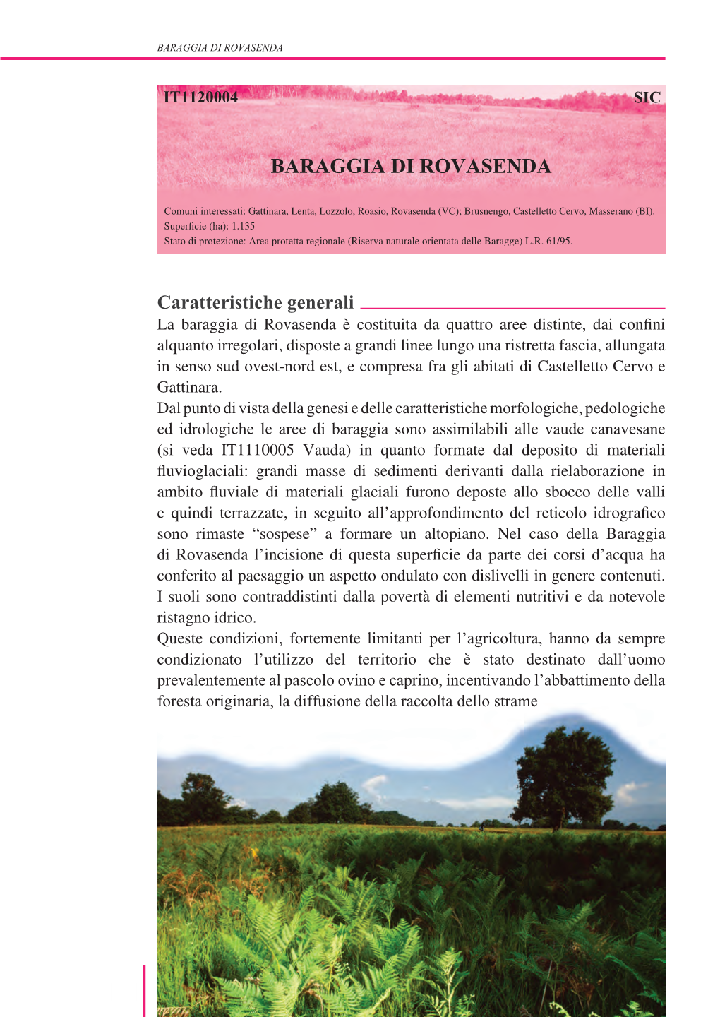 Baraggia Di Rovasenda