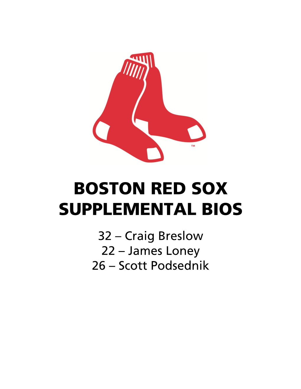 08-31-2012 Red Sox Supplemental Bios