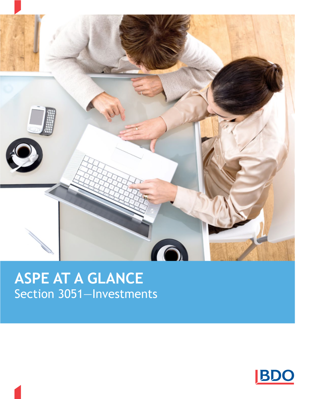 ASPE at a GLANCE Section 3051—Investments December 2016