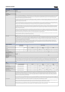 HISARNA with CCS Date of Factsheet 7-9-2020 Author Kira West Sector Industry: Iron and Steel