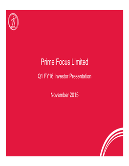 About Prime Focus Limited