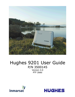 Hughes 9201 BGAN Terminal User's Guide