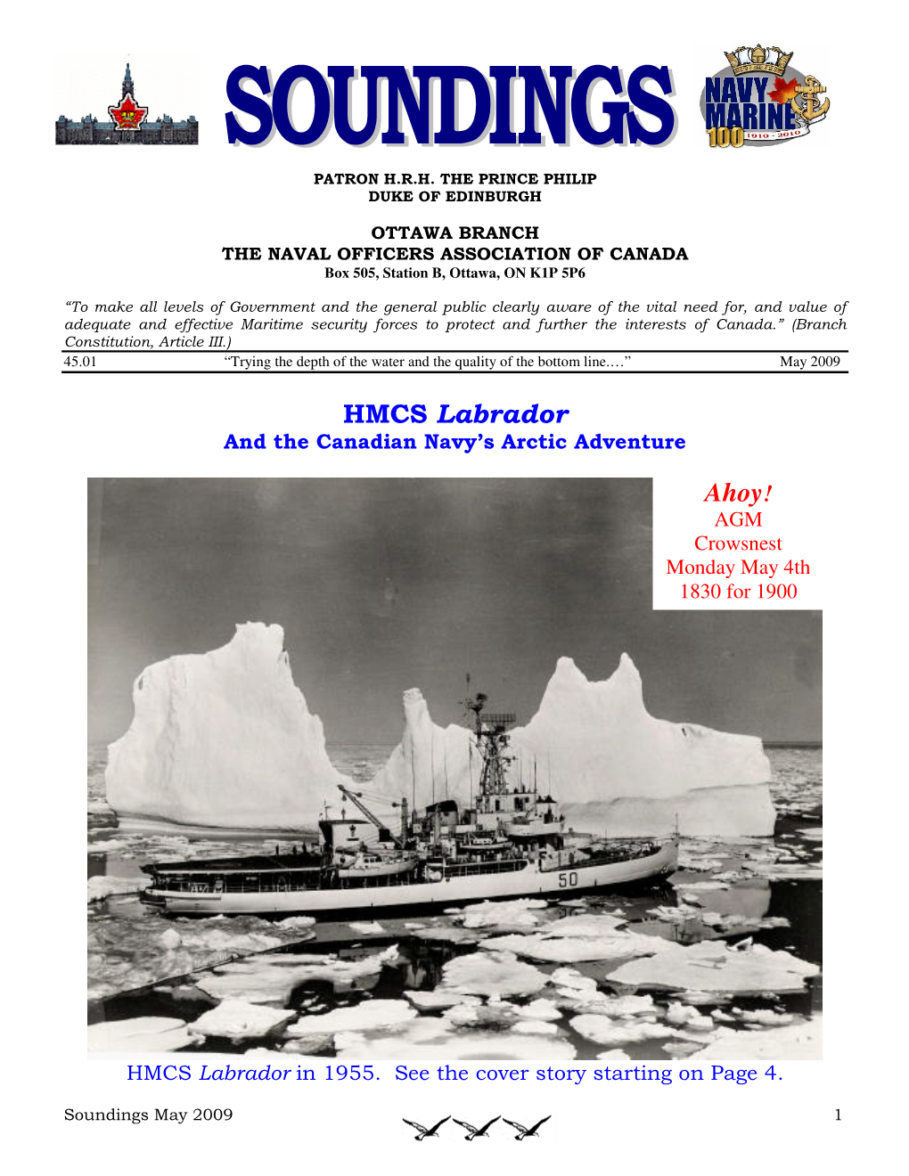 HMCS Labrador Ahoy!